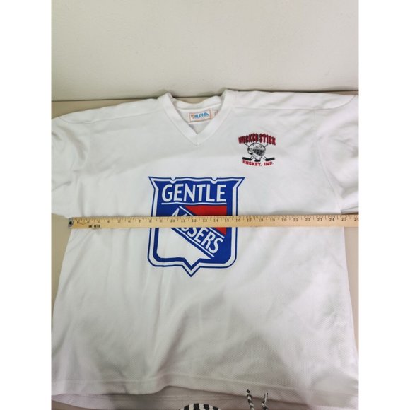 VTG Hockey XXL Jersey Gentle Musers Radio Merch Wicked Hockey Alpha Sportswear - Picture 7 of 16